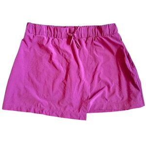 All In Motion Women’s Mauve Athletic Skirt Skort With Drawstring